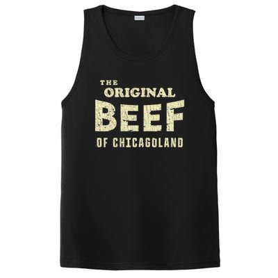 Vintage The Original Beef Of Chicagoland PosiCharge Competitor Tank