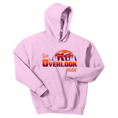 Visit The Overlook Hotel The Vacation You Deserve Kids Hoodie