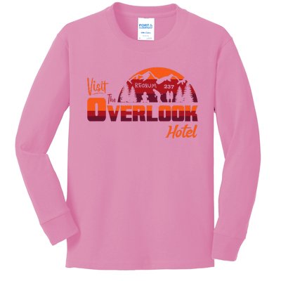 Visit The Overlook Hotel The Vacation You Deserve Kids Long Sleeve Shirt