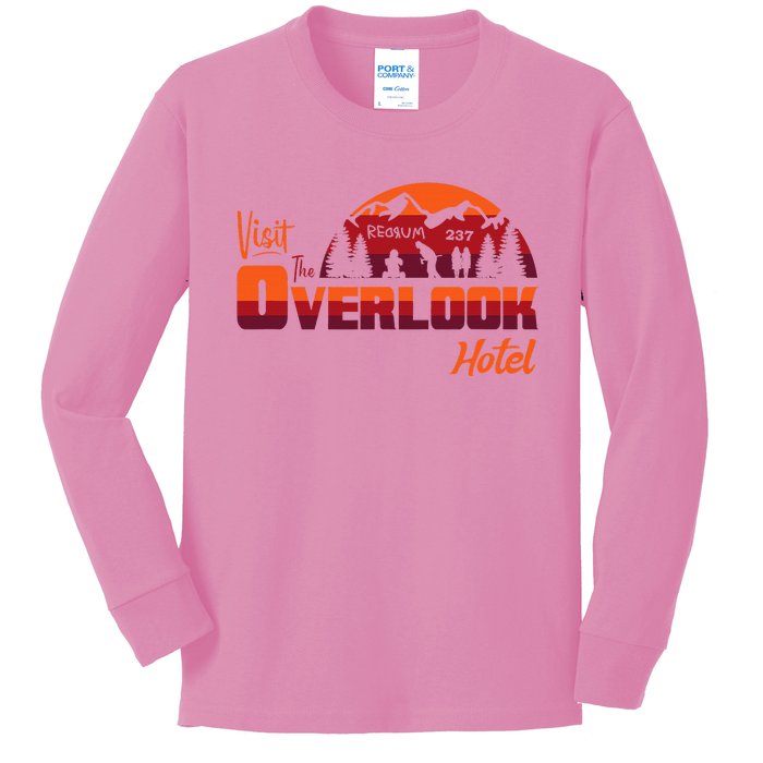 Visit The Overlook Hotel The Vacation You Deserve Kids Long Sleeve Shirt