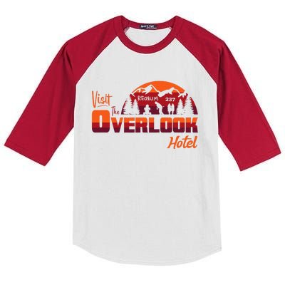 Visit The Overlook Hotel The Vacation You Deserve Kids Colorblock Raglan Jersey