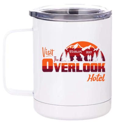 Visit The Overlook Hotel The Vacation You Deserve 12 oz Stainless Steel Tumbler Cup