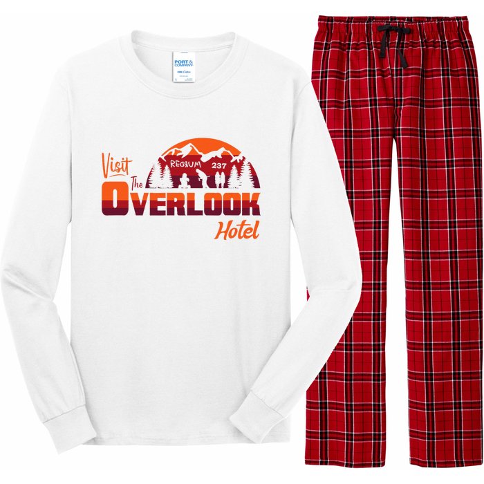 Visit The Overlook Hotel The Vacation You Deserve Long Sleeve Pajama Set