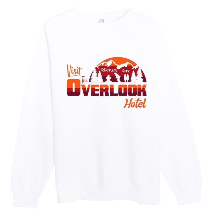 Visit The Overlook Hotel The Vacation You Deserve Premium Crewneck Sweatshirt