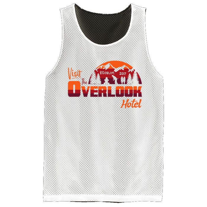 Visit The Overlook Hotel The Vacation You Deserve Mesh Reversible Basketball Jersey Tank