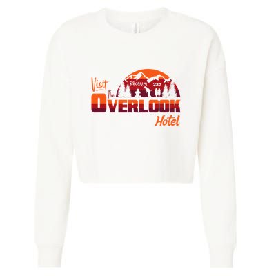 Visit The Overlook Hotel The Vacation You Deserve Cropped Pullover Crew