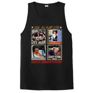 Victory Trump President 2024 Greatest Comeback Inauguration PosiCharge Competitor Tank