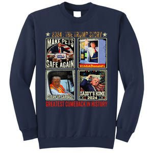 Victory Trump President 2024 Greatest Comeback Inauguration Sweatshirt