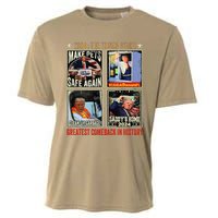 Victory Trump President 2024 Greatest Comeback Inauguration Cooling Performance Crew T-Shirt