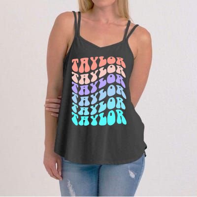 Vintage TAYLOR Personalized Bday Gift Women's Strappy Tank