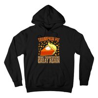 Vintage Trumpkin Pie Make Thanksgiving Great Again Hoodie