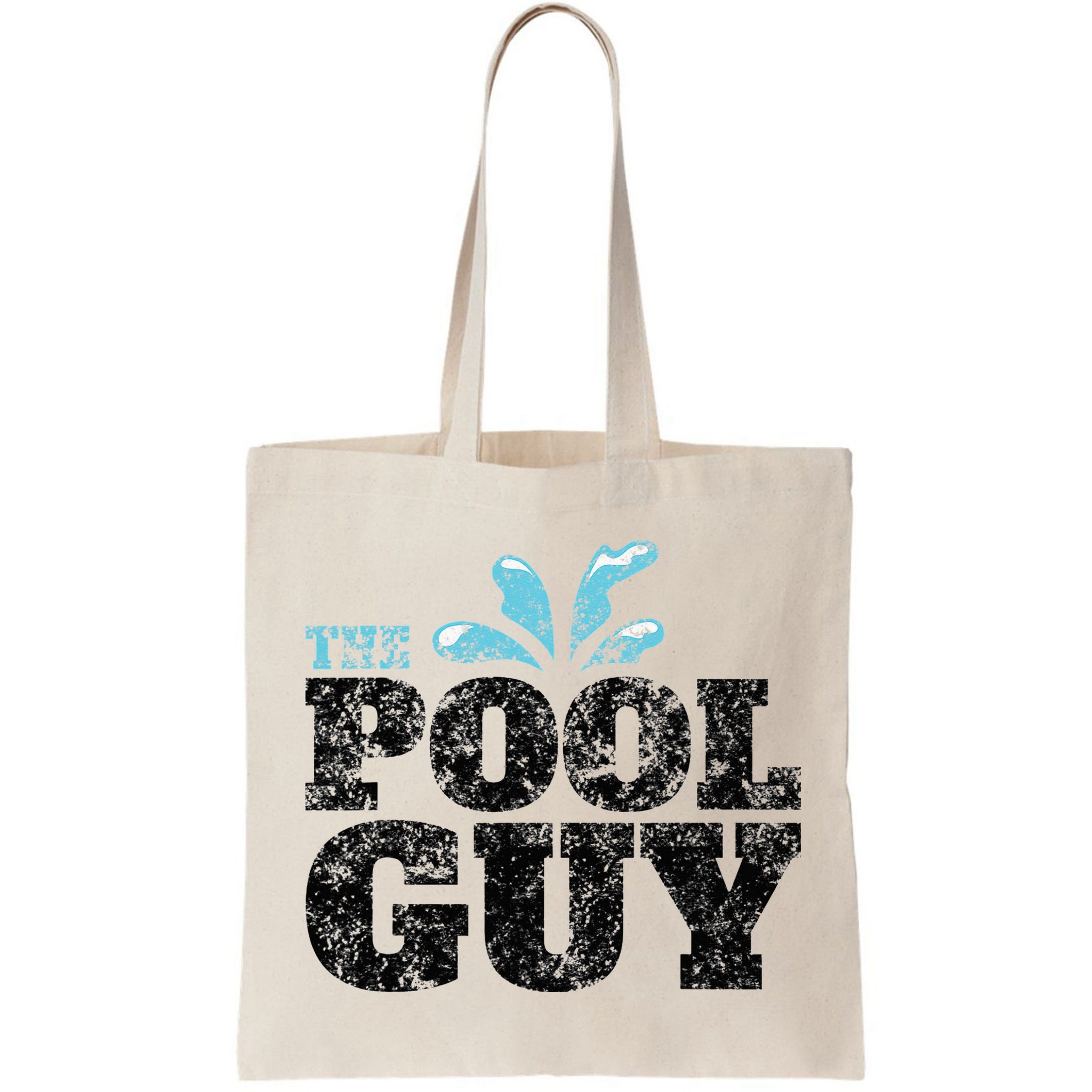 Vintage The Pool Guy Funny Swimming Bag