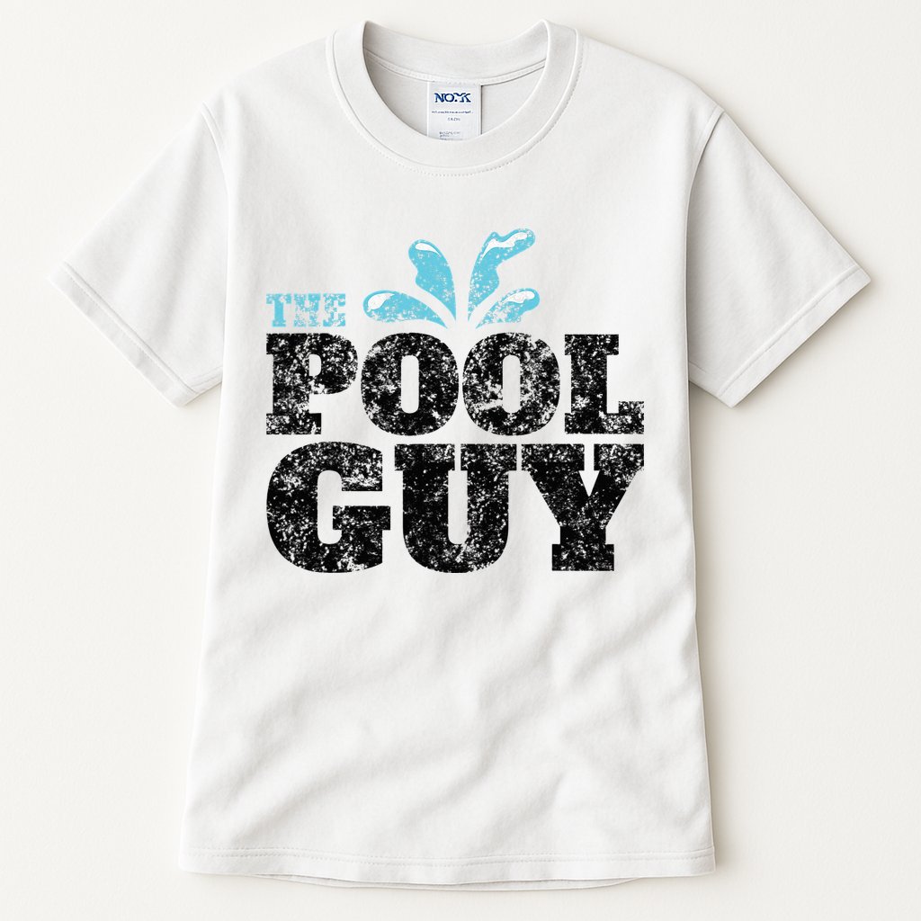 Vintage The Pool Guy Funny Swimming Tall T-Shirt