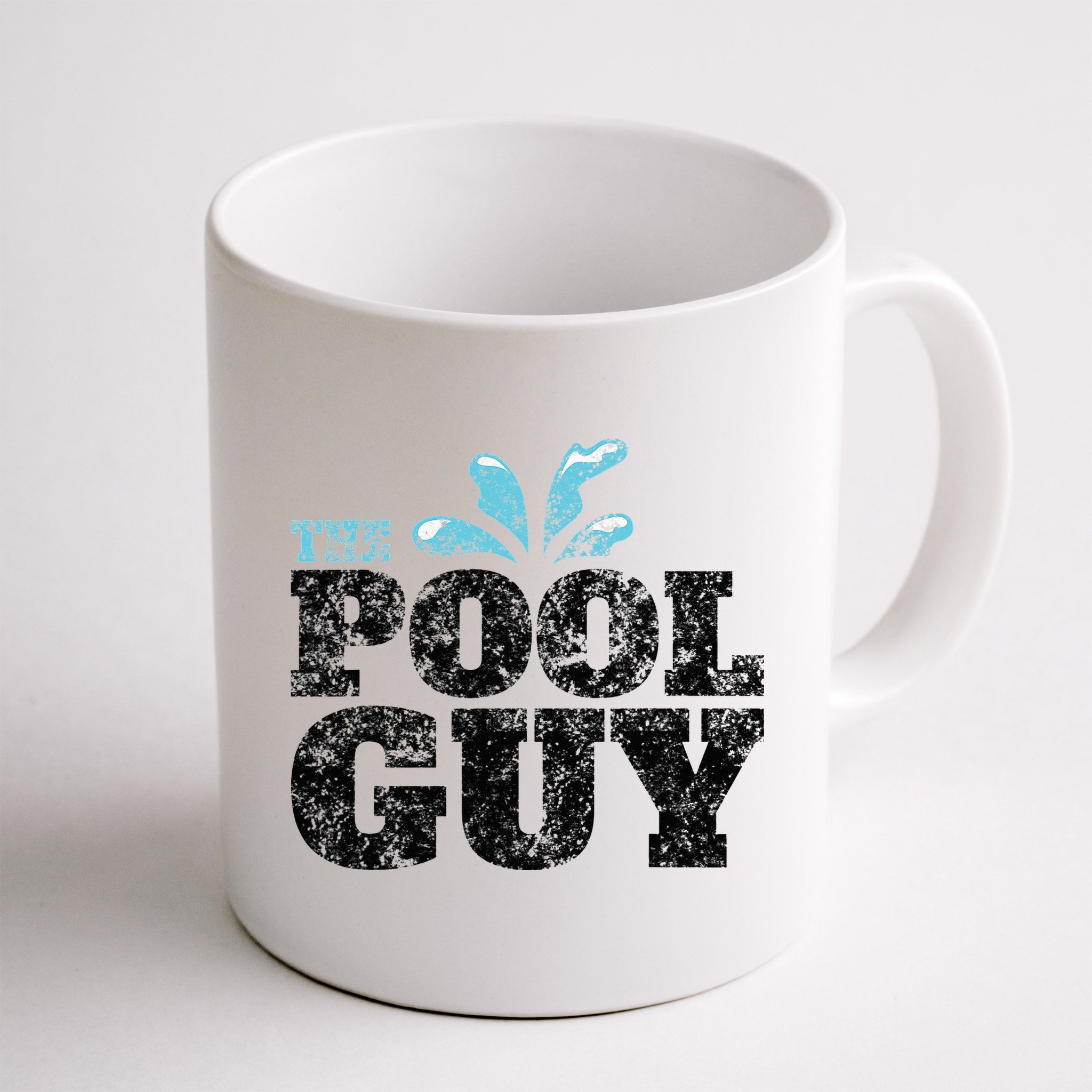 Vintage The Pool Guy Funny Swimming Mug