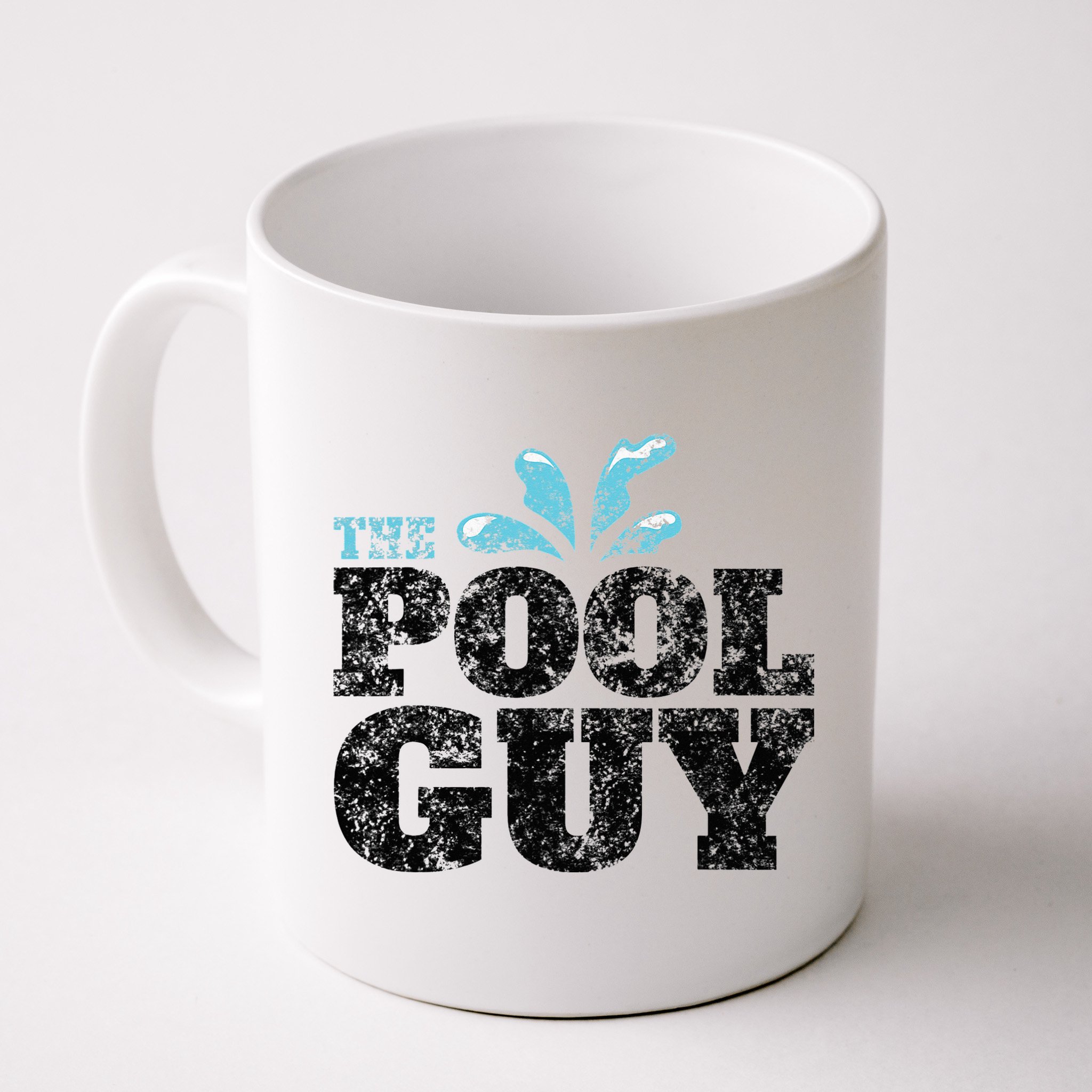 Vintage The Pool Guy Funny Swimming Mug