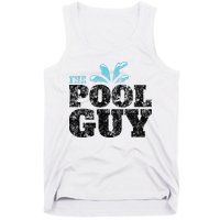 Vintage The Pool Guy Funny Swimming Tank Top
