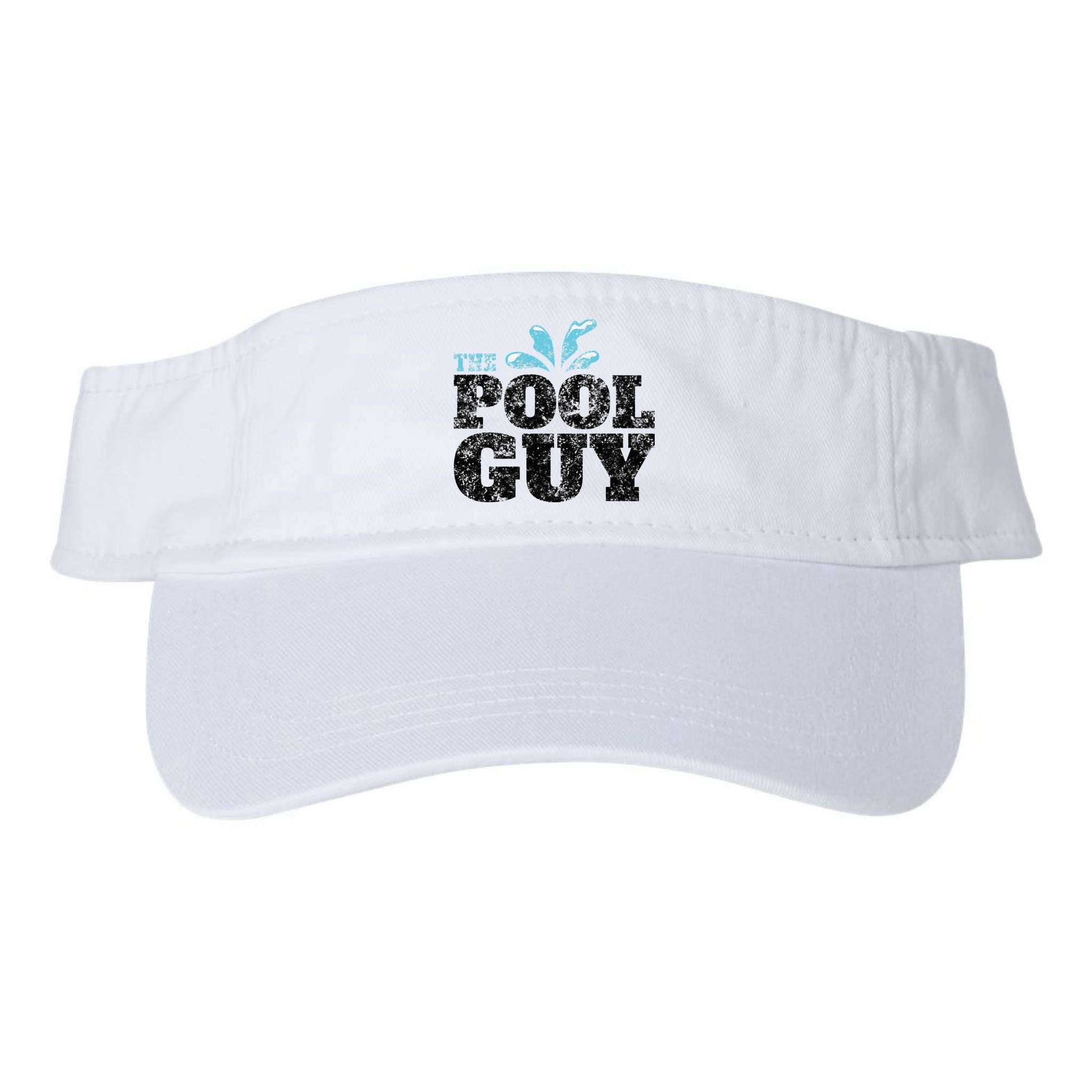 Vintage The Pool Guy Funny Swimming Visor