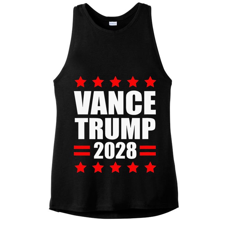 Vance Trump Presidential Election 2028 Political Ladies PosiCharge Tri-Blend Wicking Tank