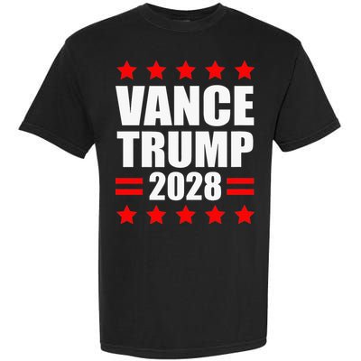 Vance Trump Presidential Election 2028 Political Garment-Dyed Heavyweight T-Shirt
