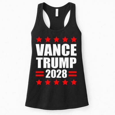 Vance Trump Presidential Election 2028 Political Womens Tank Top