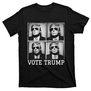 Vote Trump Photobooth Badass Trump In Sunglasses T-Shirt