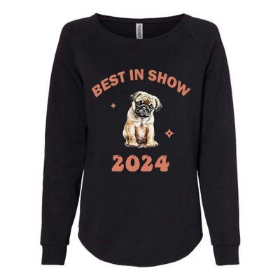 Vito The Pug Best In Show 2024 Womens California Wash Sweatshirt