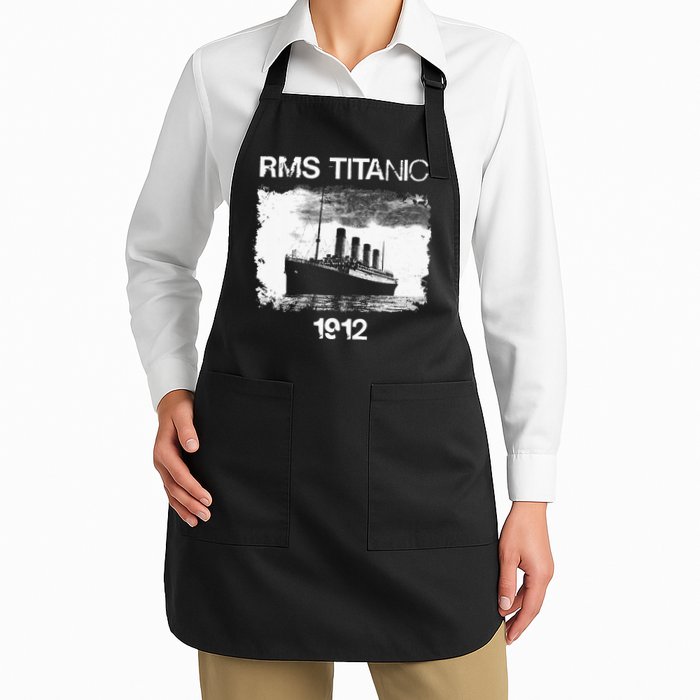 Vintage Titanic Remembrance Day RMS 1912 The Ship of Dreams Apron
