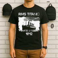 Vintage Titanic Remembrance Day RMS 1912 The Ship of Dreams T-Shirt