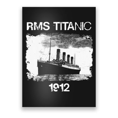 Vintage Titanic Remembrance Day RMS 1912 The Ship of Dreams Poster