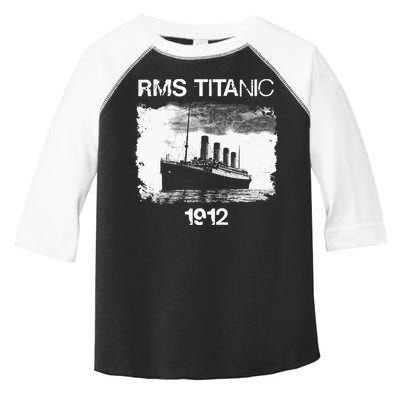 Vintage Titanic Remembrance Day RMS 1912 The Ship of Dreams Toddler Fine Jersey T-Shirt