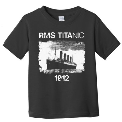 Vintage Titanic Remembrance Day RMS 1912 The Ship of Dreams Toddler T-Shirt