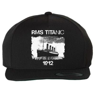 Vintage Titanic Remembrance Day RMS 1912 The Ship of Dreams Wool Snapback Cap