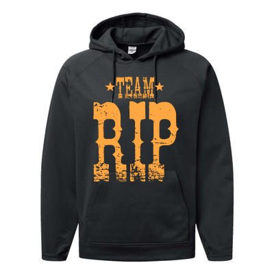 Vintage Team RIP Performance Fleece Hoodie