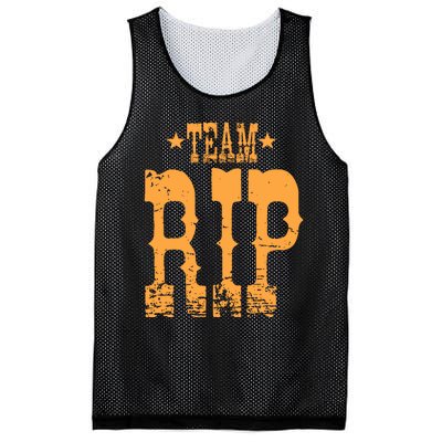 Vintage Team RIP Mesh Reversible Basketball Jersey Tank