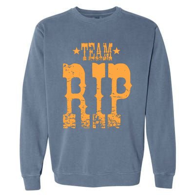 Vintage Team RIP Garment-Dyed Sweatshirt