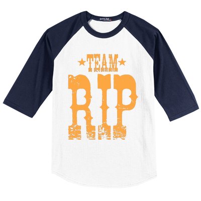 Vintage Team RIP Baseball Sleeve Shirt