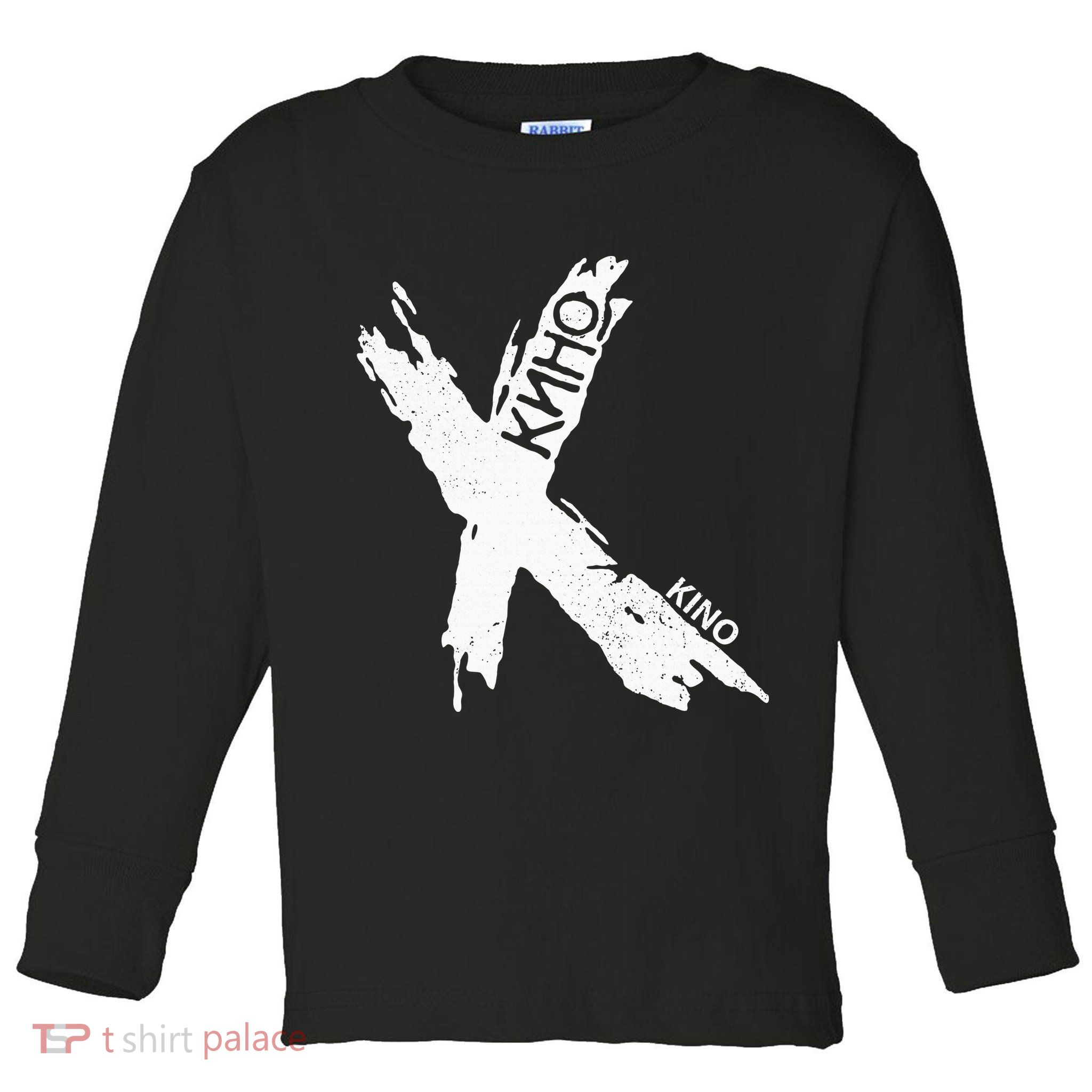 Viktor Tsoi Rock Musician Russia Cinema Ussr Toddler Long Sleeve Shirt