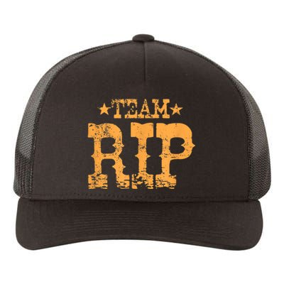 Vintage Team RIP Yupoong Adult 5-Panel Trucker Hat