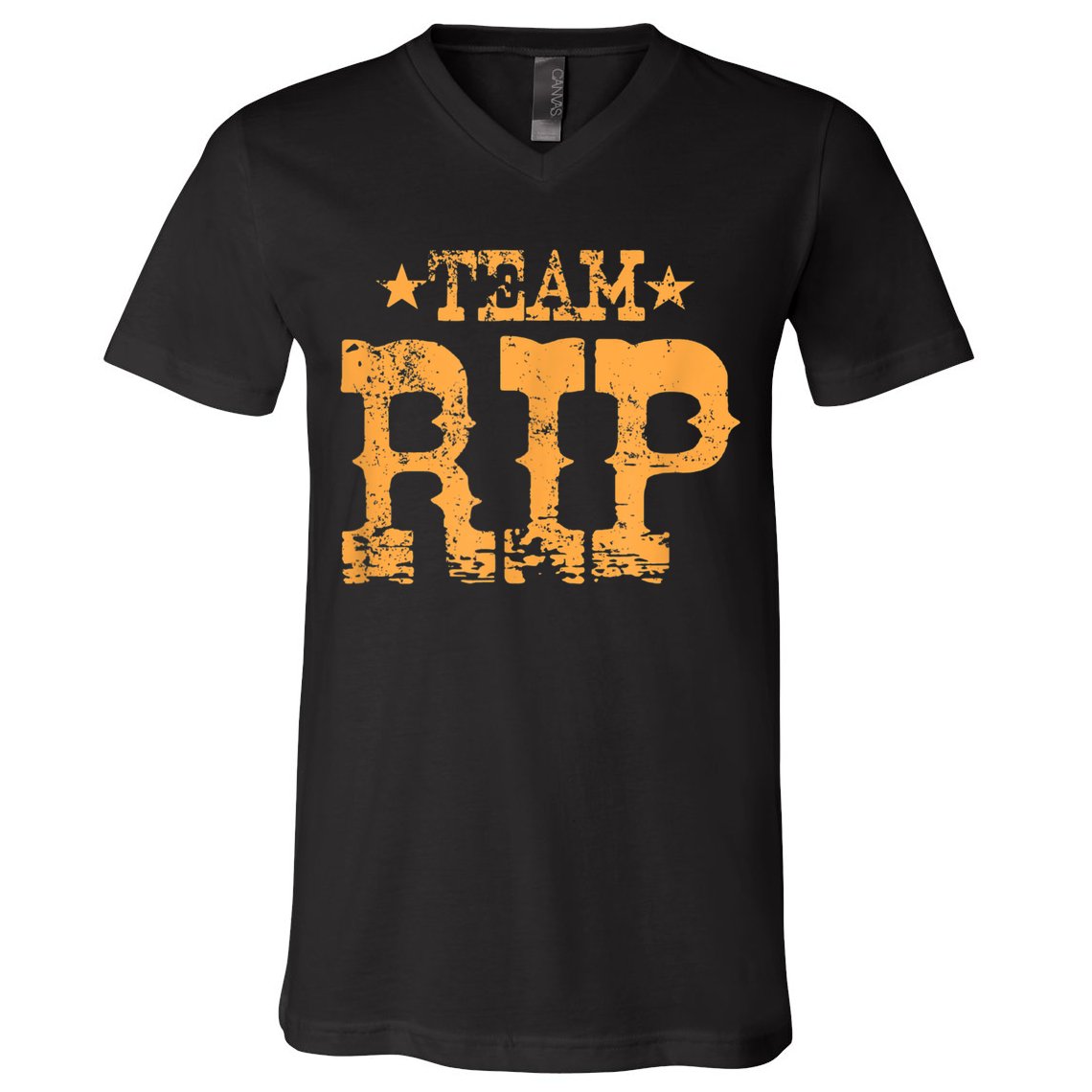 Vintage Team RIP V-Neck T-Shirt