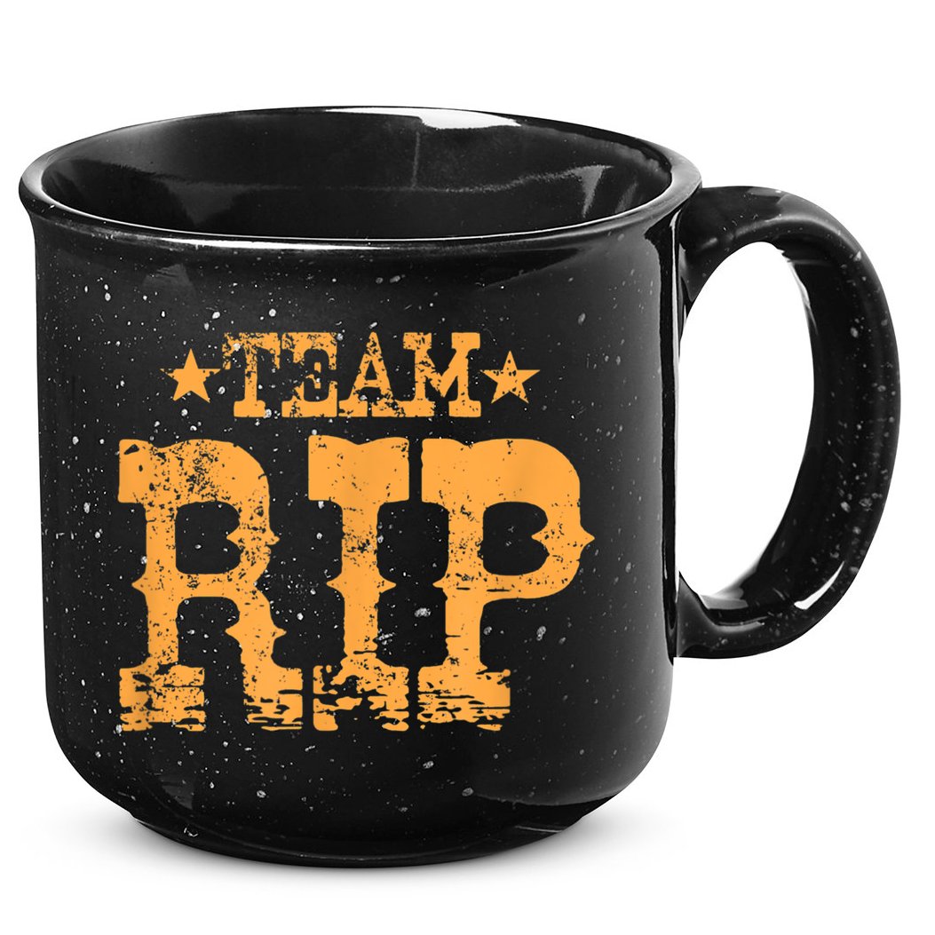 Vintage Team RIP 15oz Campfire Ceramic Mug