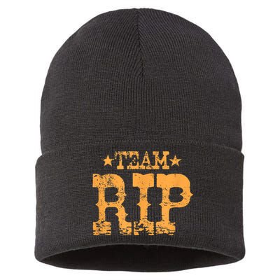 Vintage Team RIP Sustainable Knit Beanie