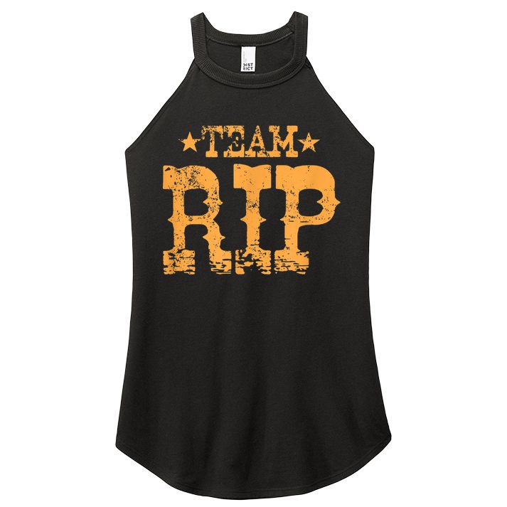 Vintage Team RIP Women's Perfect Tri Rocker Tank