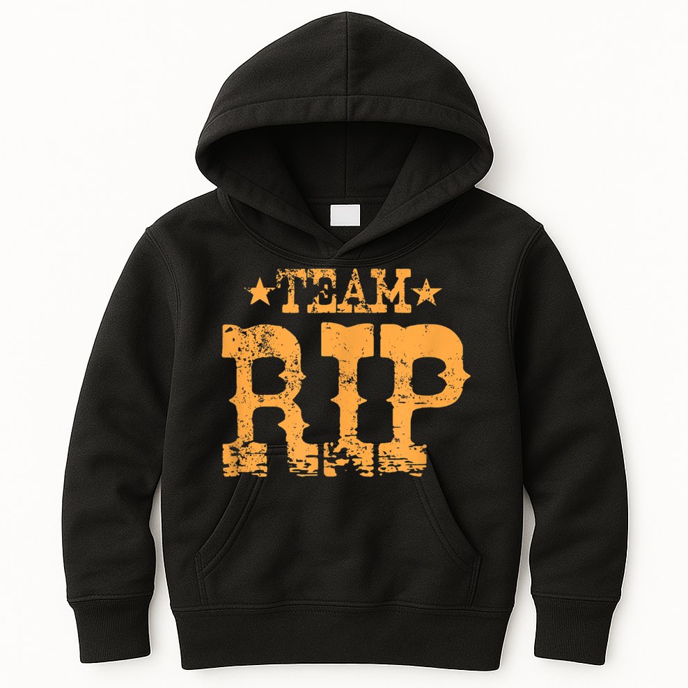 Vintage Team RIP Kids Hoodie