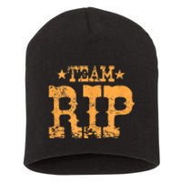 Vintage Team RIP Short Acrylic Beanie