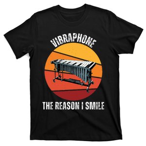 Vibraphone The Reason I Smile Vibraphone Lover T-Shirt