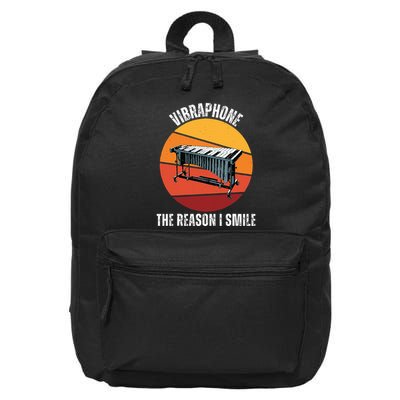 Vibraphone The Reason I Smile Vibraphone Lover 16 in Basic Backpack