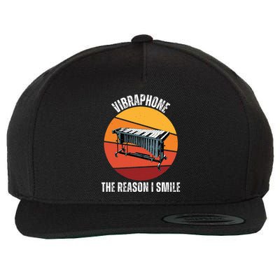 Vibraphone The Reason I Smile Vibraphone Lover Wool Snapback Cap
