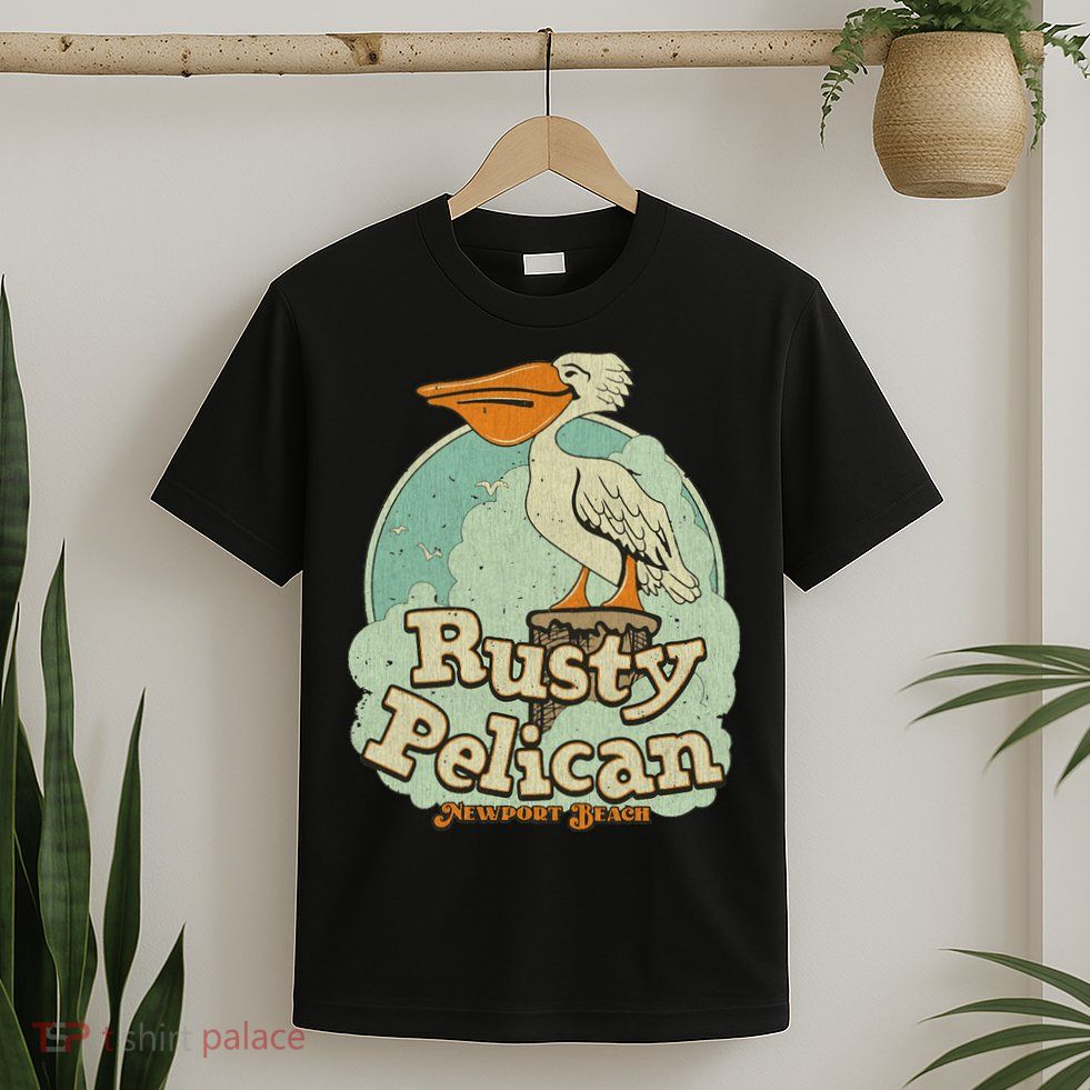 Vintage The Rusty Pelican 1972 Newport Beach T-Shirt