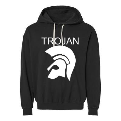 Vintage Trojan Records Garment-Dyed Fleece Hoodie