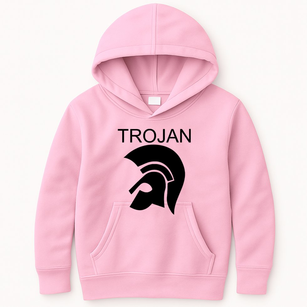 Vintage Trojan Records Kids Hoodie